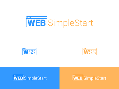 WebSimpleStart Logo branding logotype