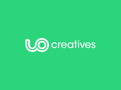 UO Creatives Logo bold clean lockup logo logo design logos simple thick lines
