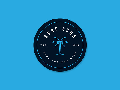 Surf Cuba Hat Patch apparel brand branding cuba cuban hat patch surf surf cuba surfing