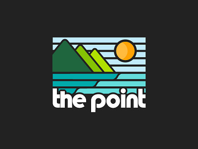 The Point hat patch point break surf surfing the point thick lines waves