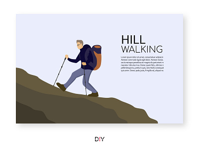 Hill Hiker landscape