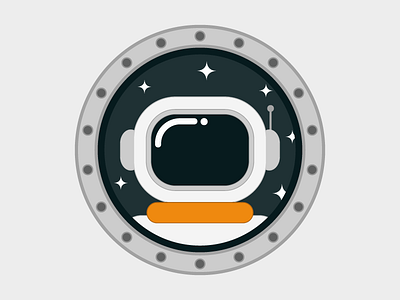 Astronaut astronaut flat illustration space vector