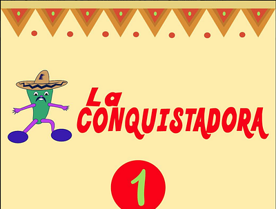 La Conquistadora, etiquetas realizadas para una salsa picante. branding graphic design logo ui