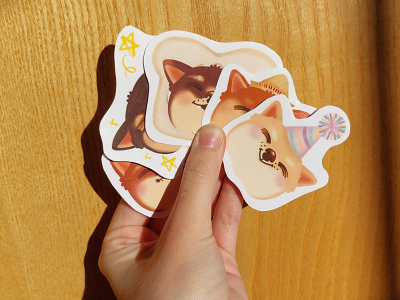 Shiba Inu Stickers