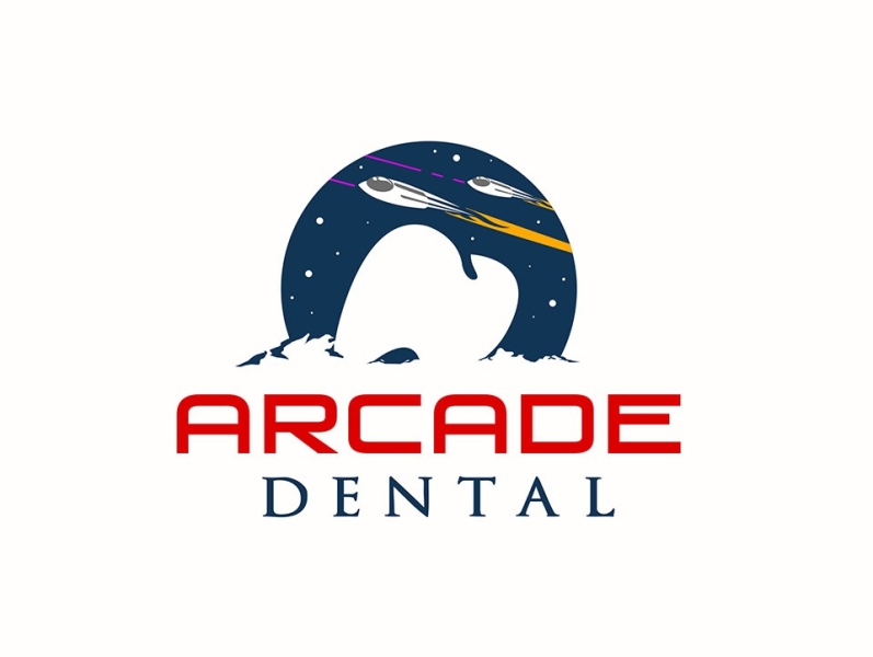 ARCADE DENTAL app arcade branding dental graphic design icon illustration illustrationlogo logo vector