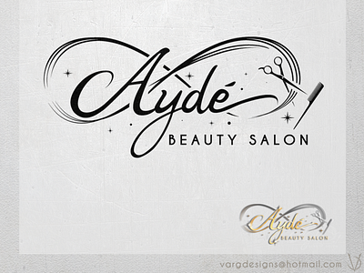 Ayde Beauty Salon beautysalon branding design graphic design icon illustration letters logo salon vector