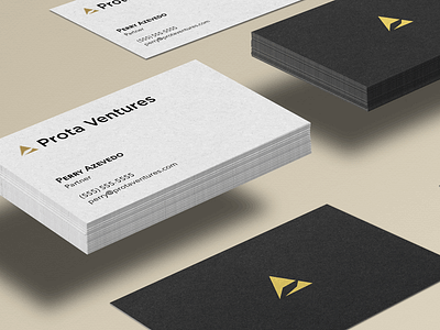 Venture Studio business cards branding design identity print