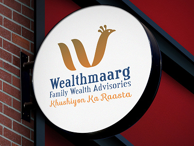 Welthmaarg Logo Design advisor finance