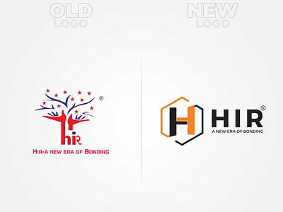 HIR Old to New Logo creative logo logodesign newlogo old to new logo transparent