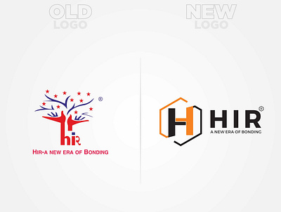 HIR Old to New Logo creative logo logodesign newlogo old to new logo transparent