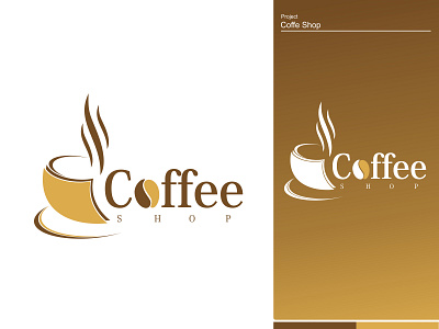 LOGO Coffee Shop branding graphic design logo motion graphics ui