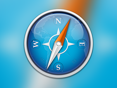 Freebie: Safari icon apple compass icon ios itunes mac os x safari
