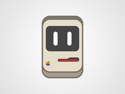 AppleAddicted's Macintosh mascot