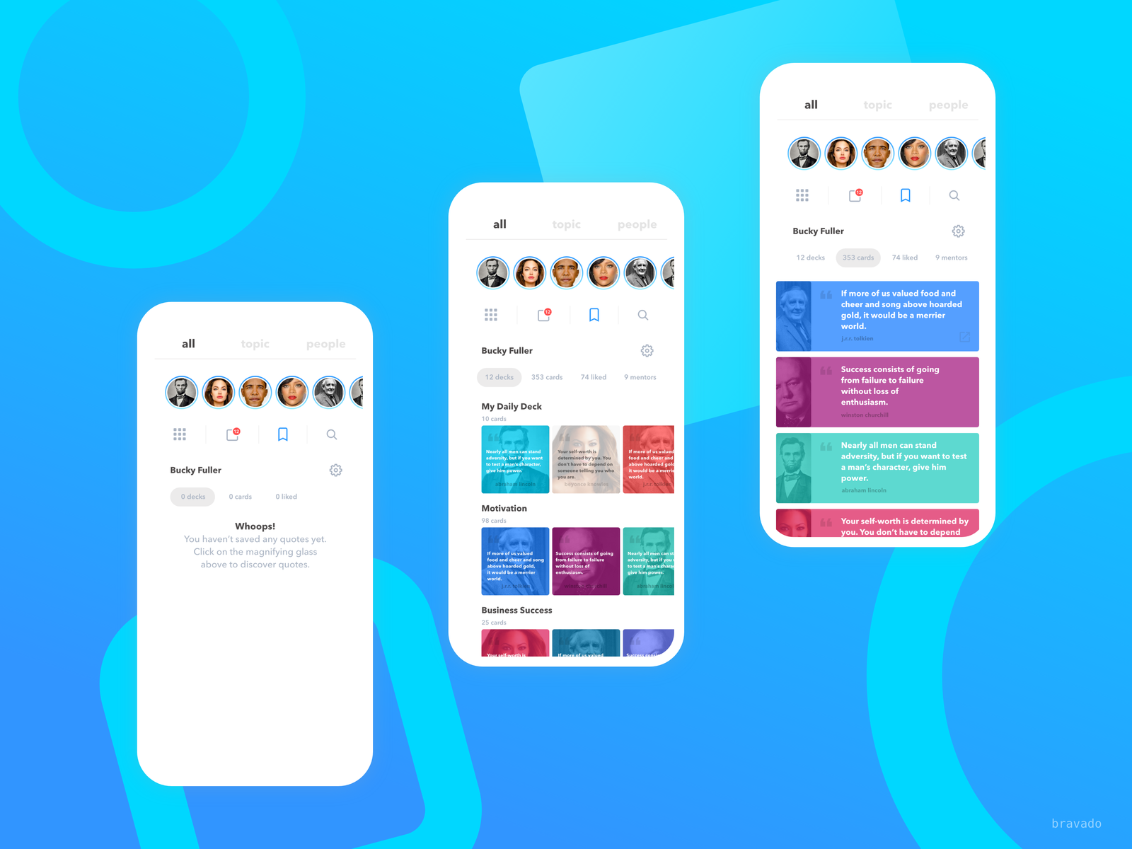 Cabinet | App User Profile by Lauren Culp on Dribbble