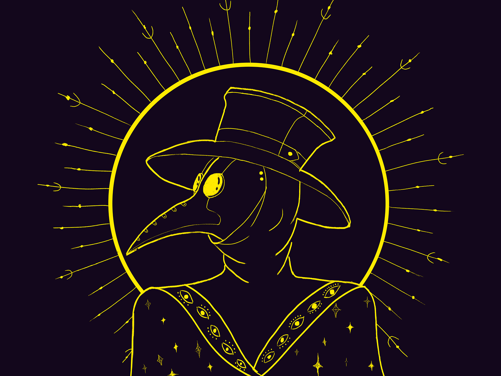The Plague Doctor by MaxChe on Dribbble