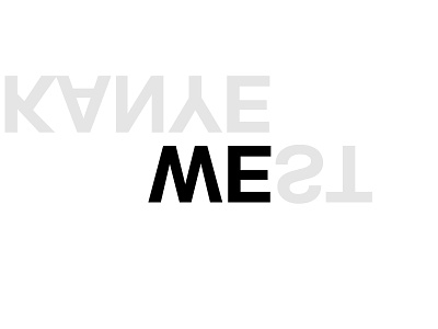 Kanye West logo brand identity kanye logo west
