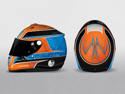 Raoul Owens Helmet aria formula 1 helmet motorsport racing racing driver sport world series by renault