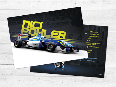 Nici Pohler Hero Cards autograph cards car f1 f3 formula 1 formula 3 hero cards motorsport racecar