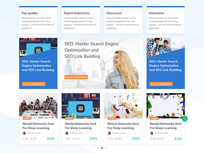 Landing Page Course course learning themes uidesign uxdesign webdesign wordpress