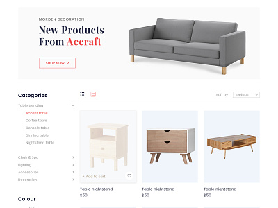 Product Categories categories creative interaction minimalist product ui uidesign