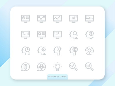 Business Collection Icons 4 app art brand business icon design dribbble flat flat design graphic design icon icon design iconography illustration illustrator ui ux vector web website