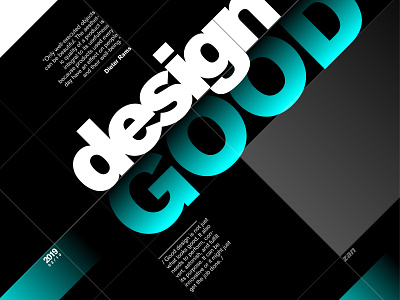 Good Design app branding design good graphic design illustration typography ui ux web