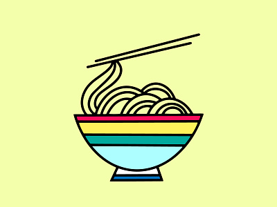 Food clipart Noodles icon Hand drawn art spaghetti