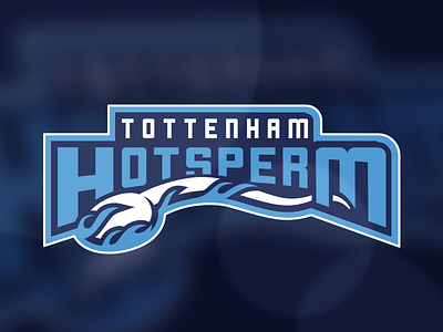 Tottenham Hotsperm badge branding crest fantasy football illustration logo simple soccer sports team vector