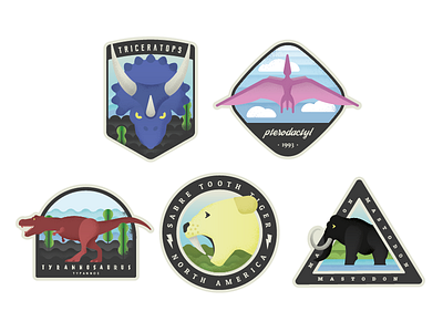 Power Patches badge dinosaur film illustration logo mighty morphin power rangers mmpr movie patch power rangers tv vector