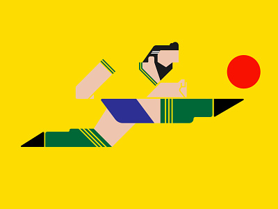 Brazil brazil football illustration soccer vector world cup yellow