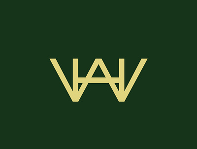 Logo concept | AWH branding design graphic design logo logo design personal logo