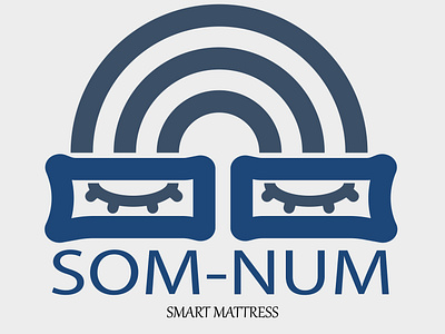 Logo Concept | SOM-NUM Smart Mattress