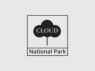 Cloud National Park (Day 20) dailylogochallenge dailylogo graphic design illustration logo park