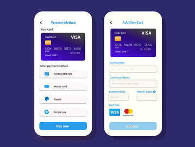 Daily UI:002 credit card credit card check out daily ui:002 ui design