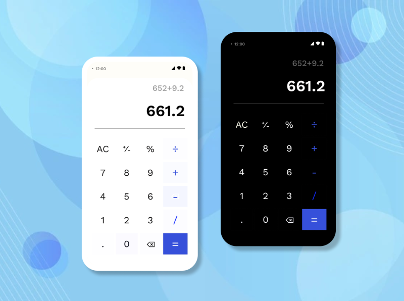 Calculator Design: UI Challenge by Arshiya Ansari on Dribbble