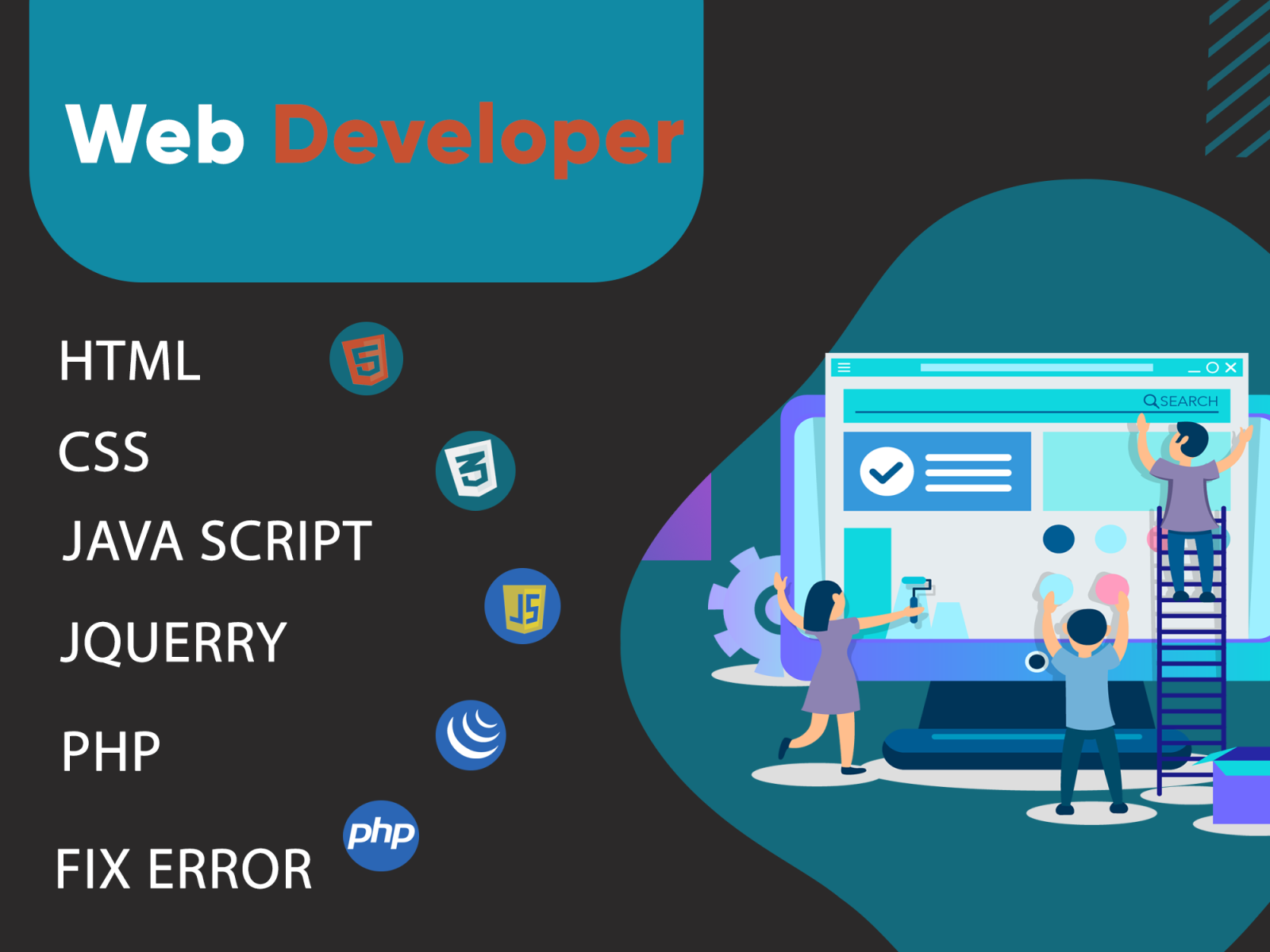 Web Development Post by Hamza Iqbal on Dribbble