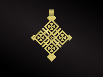 Ethiopian Orthodox Church Cross illustration