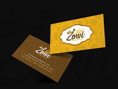 Bakery business card design branding design graphic design illustration logo typography vector