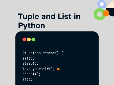 Tuple and list in Python by tech skill on Dribbble