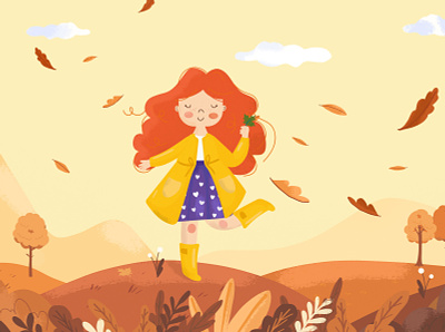 Autumn vibes design graphic design illustration vector