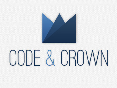 Code & Crown Logo crown logo