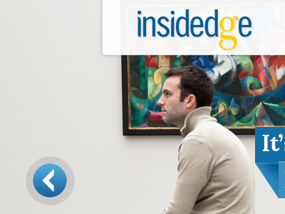 Insidedge Homepage Design Phase 01 homepage mockup web design