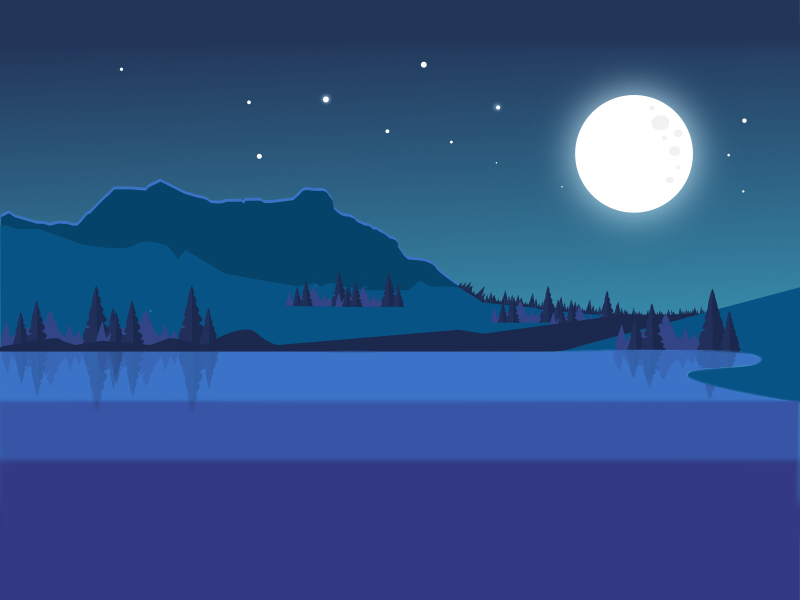 Moon by Inna on Dribbble