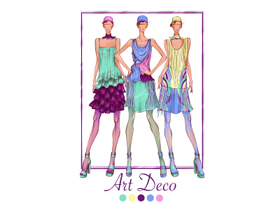 Clothes collection ‘Art Deco’