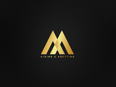 Aiding & Abetting etc gold logo mark music