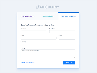 AdColony - Registration