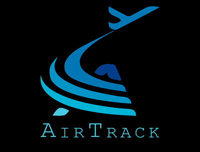 AirTrack brandidentity branding businesscards daily logo challenge design graphic design illustration logo vector
