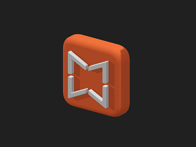 Monifi Logo in 3D 3d spline