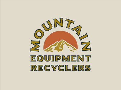 Mountain Equipment Recyclers badge colorado logo mountain outdoor recycle