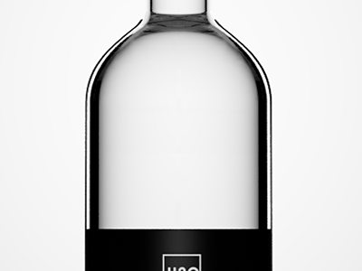 Iluliaq 3d bottle cgi vray water